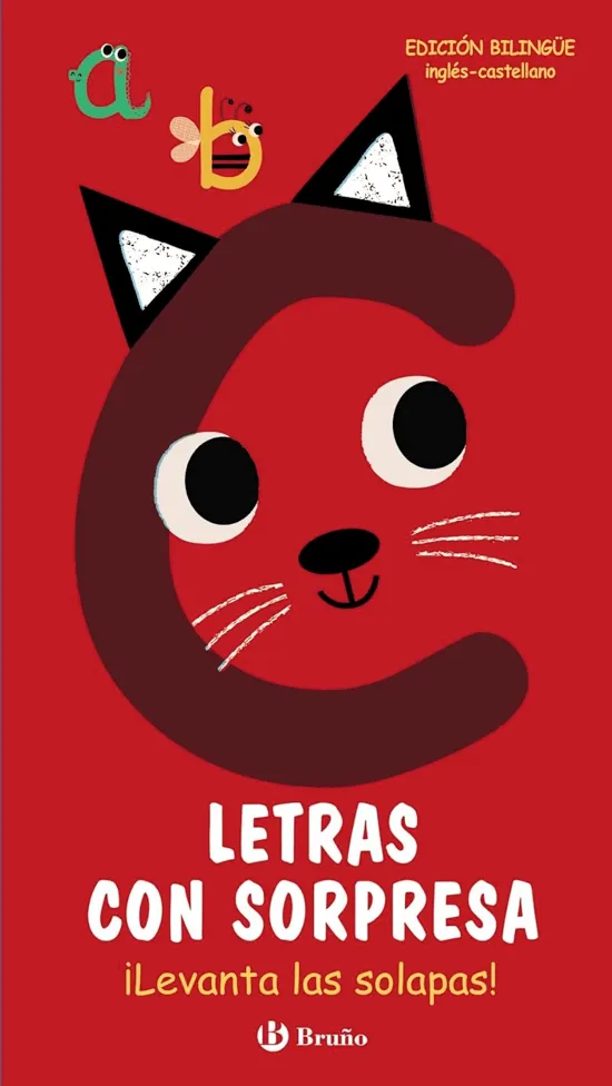 [9788469628386] LETRAS CON SORPRESA ¡LEVANTA LAS SOLAPAS!